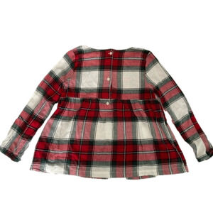 Carter’s PLAID FLANNEL TARTAN TOP - Size 8/8A
